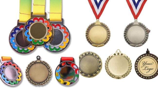kinds of blank medals1