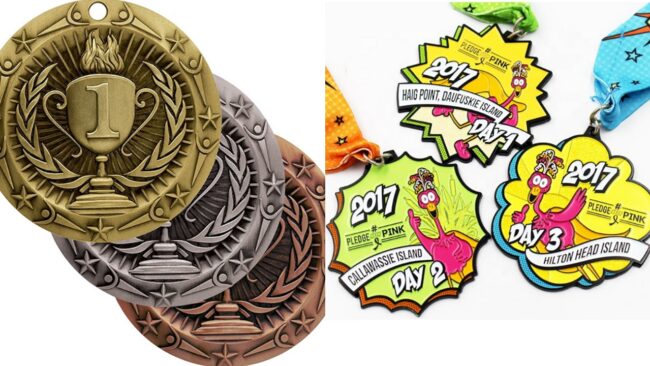 stamping League Cup medal