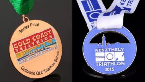 Custom the most attractive Triathlon Medals