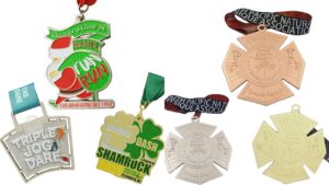 Custom made metal World Cup medals