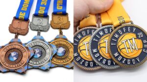 Custom made metal World Cup medals