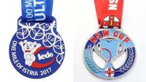 Custom the NSW Cup football Medal