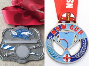 Custom the NSW Cup football Medal