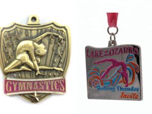 Custom women's Gymnastics Medals