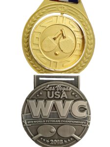 High quality customized table tennis medals